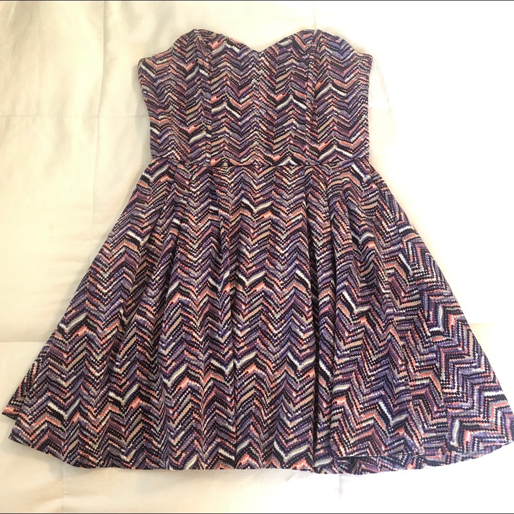Material Girl Strapless Dress